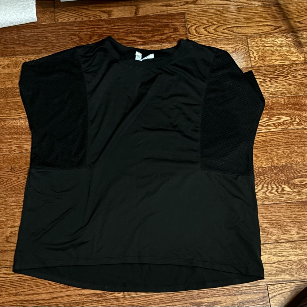 Black Quick Dry Tshirt